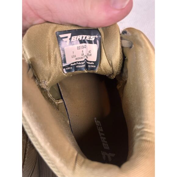 Bates‎ Rush Mid Rise Work Boot Soft Toe Lace Up Ankle Shoes E01042 Mens Size 7